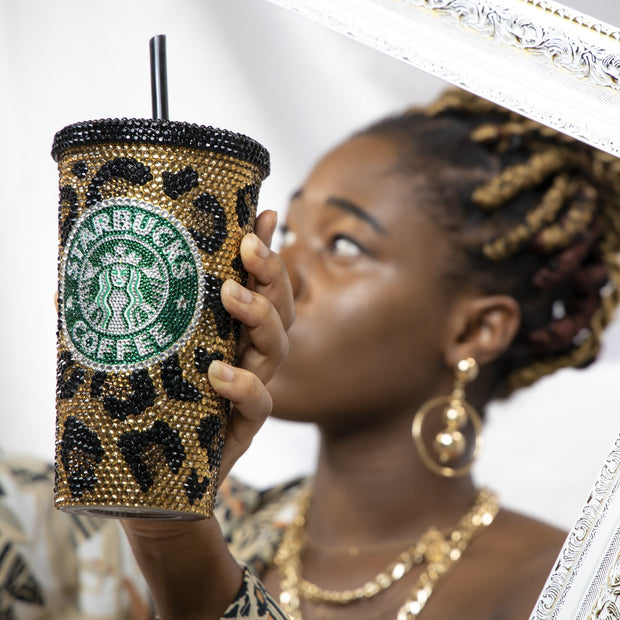 Starbucks Reusable Cups Leopard Print