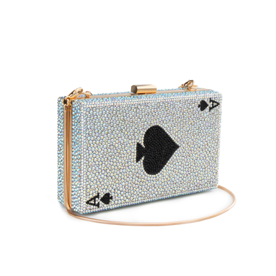 pearl&she Diamond Women Evening Handbags Purse Minaudiere Clutch Bag,Stack  of Cash Dollars Crystal Clutch Purses (Balck Butterfly): Handbags:  Amazon.com