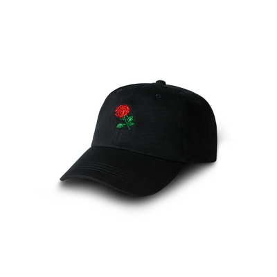 Bling Rose Women's Hat - Black