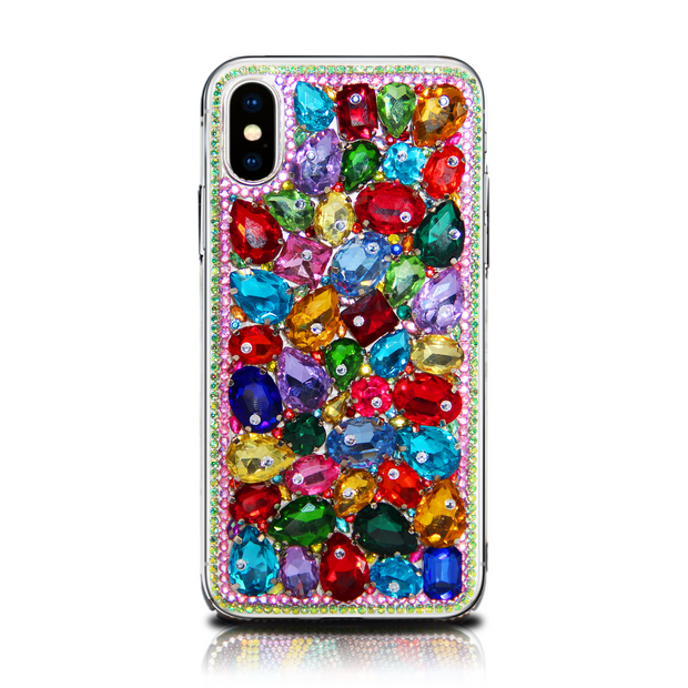 Bling Colorful Rhinestone Crystal Glitter Phone Case