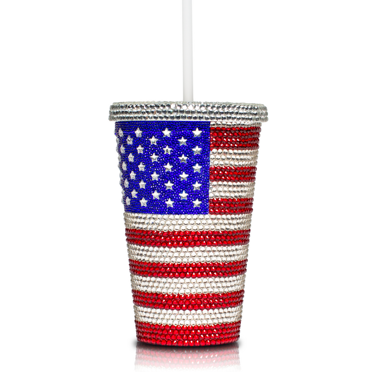 American Flag Coffee Cup