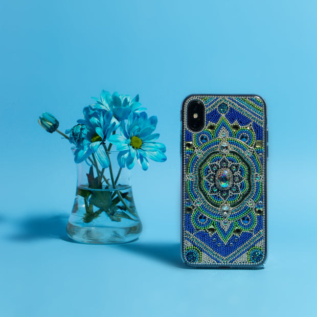 Blue Mandala Phone Case
