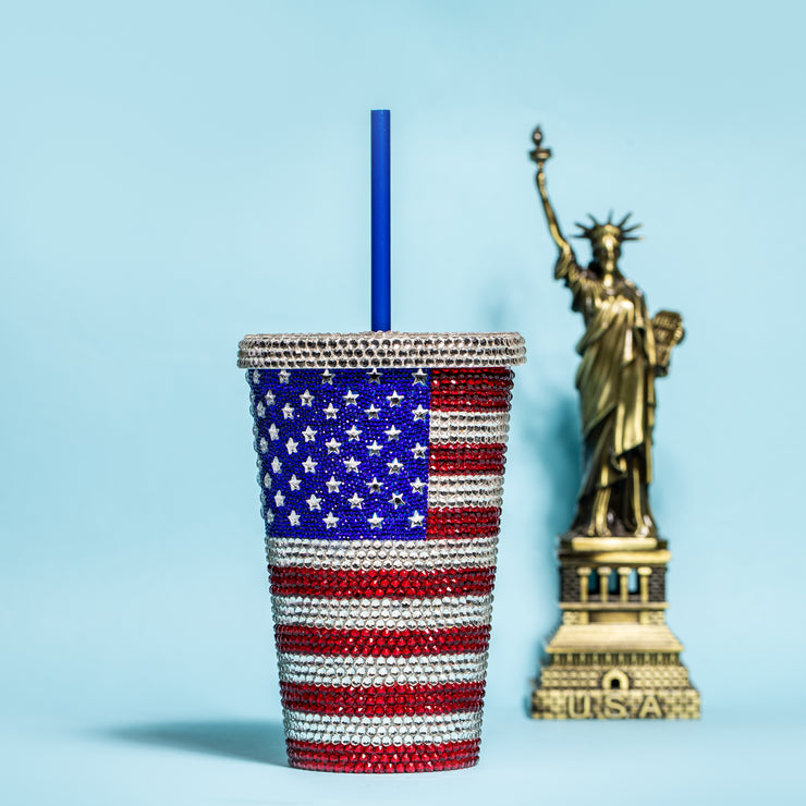 American Flag Coffee Cup