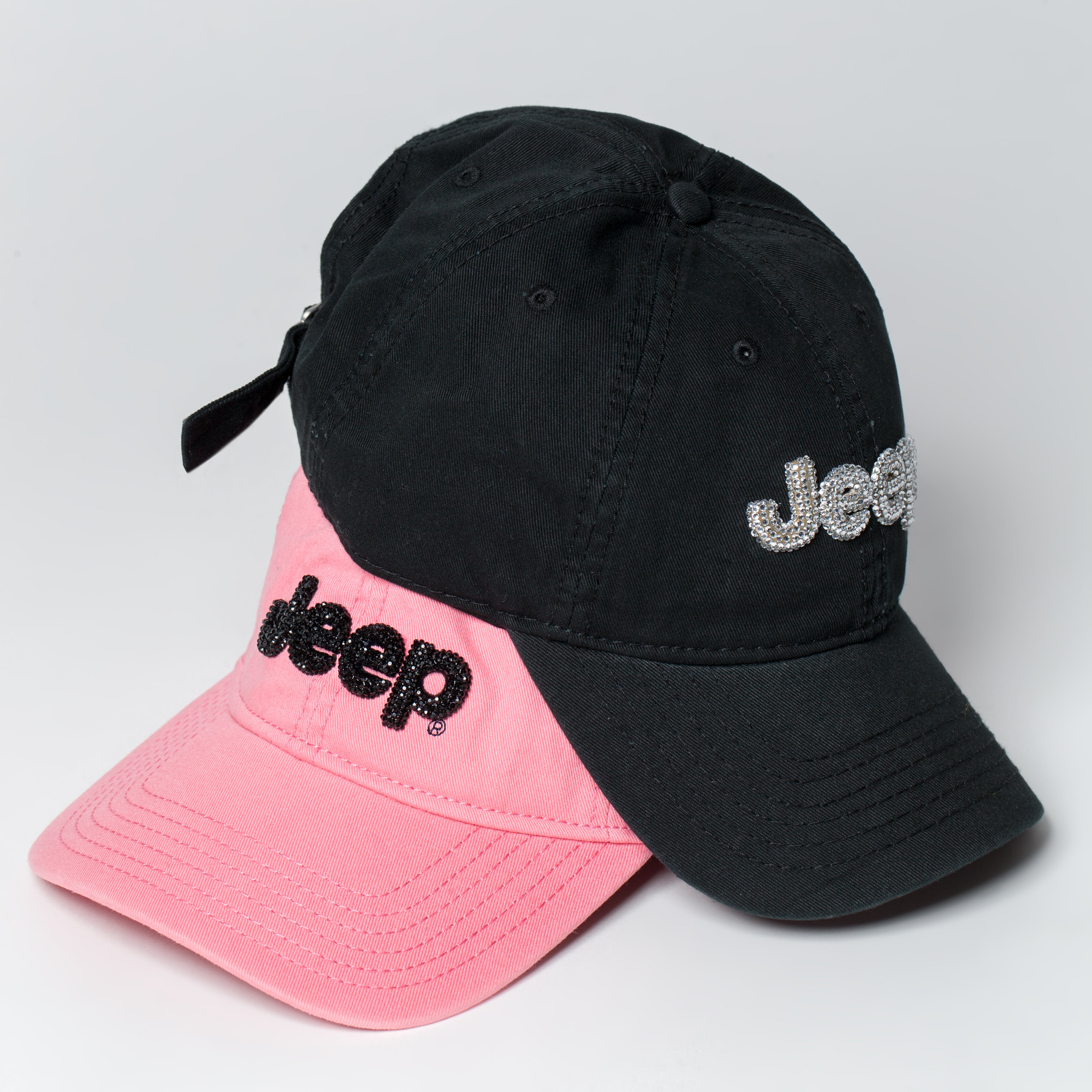 Bling Jeep Baseball Cap - Black