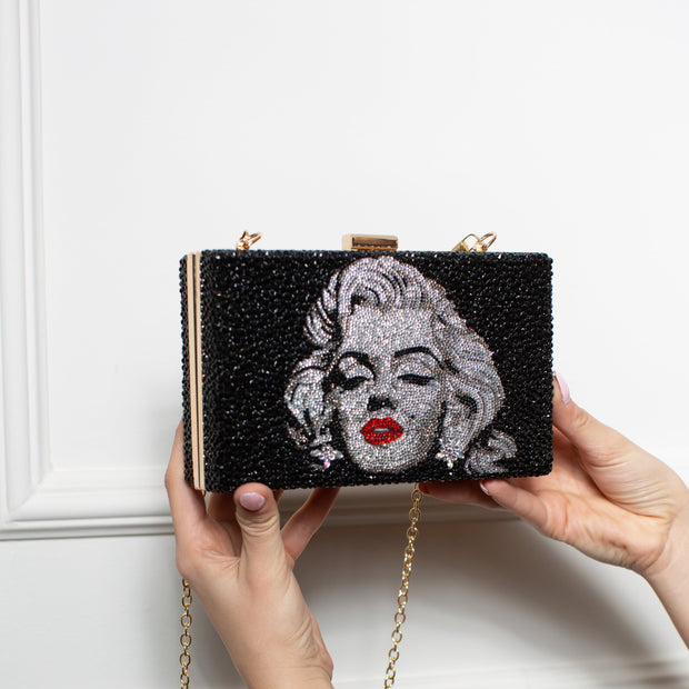 Crystal Marilyn Monroe Accessories Clutch